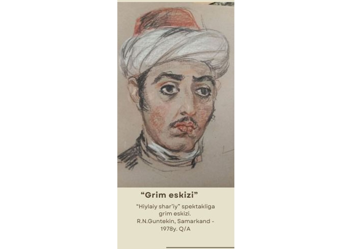 Hiylaiy shar’iy — эскизы грима — Эсан Мухаммадиев