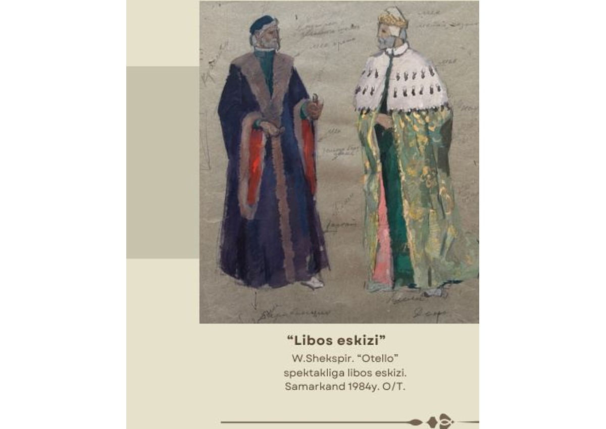 Otello — эскиз костюма — Эсан Мухаммадиев